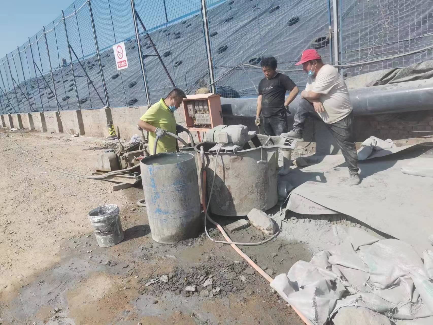 龙口袖阀管注浆